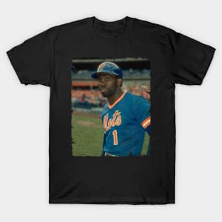 Mookie Wilson in New York Mets T-Shirt